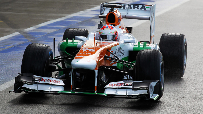 Illustration for article titled The Force India VJM06 Is A Nation's Fastest Billboard